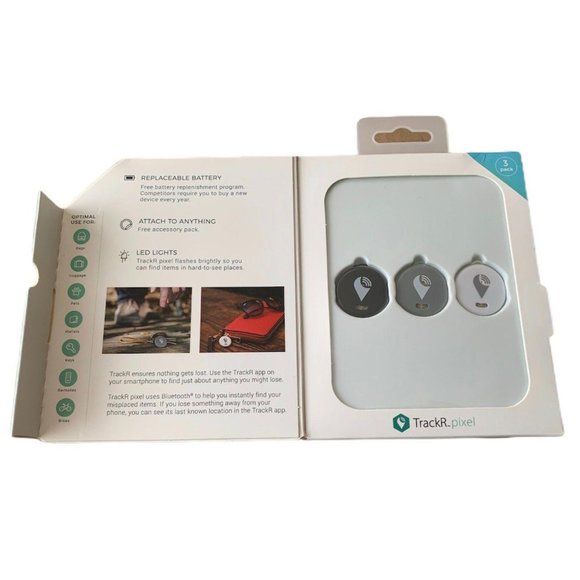 TrackR Pixel Bluetooth Tracker (3-Pack) - Picture 3 of 4